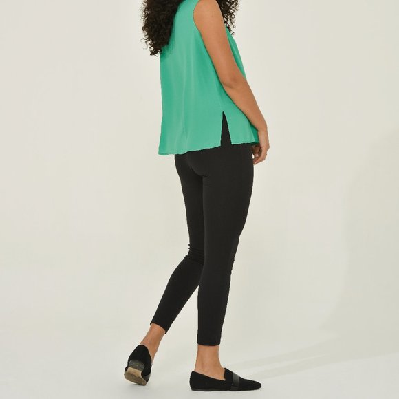 Black Ankle Pant | The ultimate eco-friendly professional leggings - Picture 11 of 13